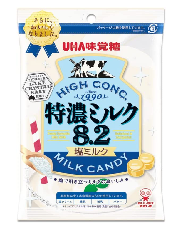 ★UHA 미각당 소금 밀크 사탕 75g